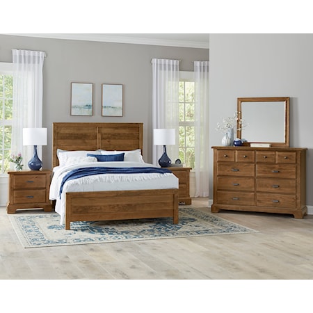 Queen Panel Bed