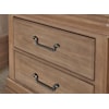 Vaughan-Bassett Vista 2-Drawer Nightstand