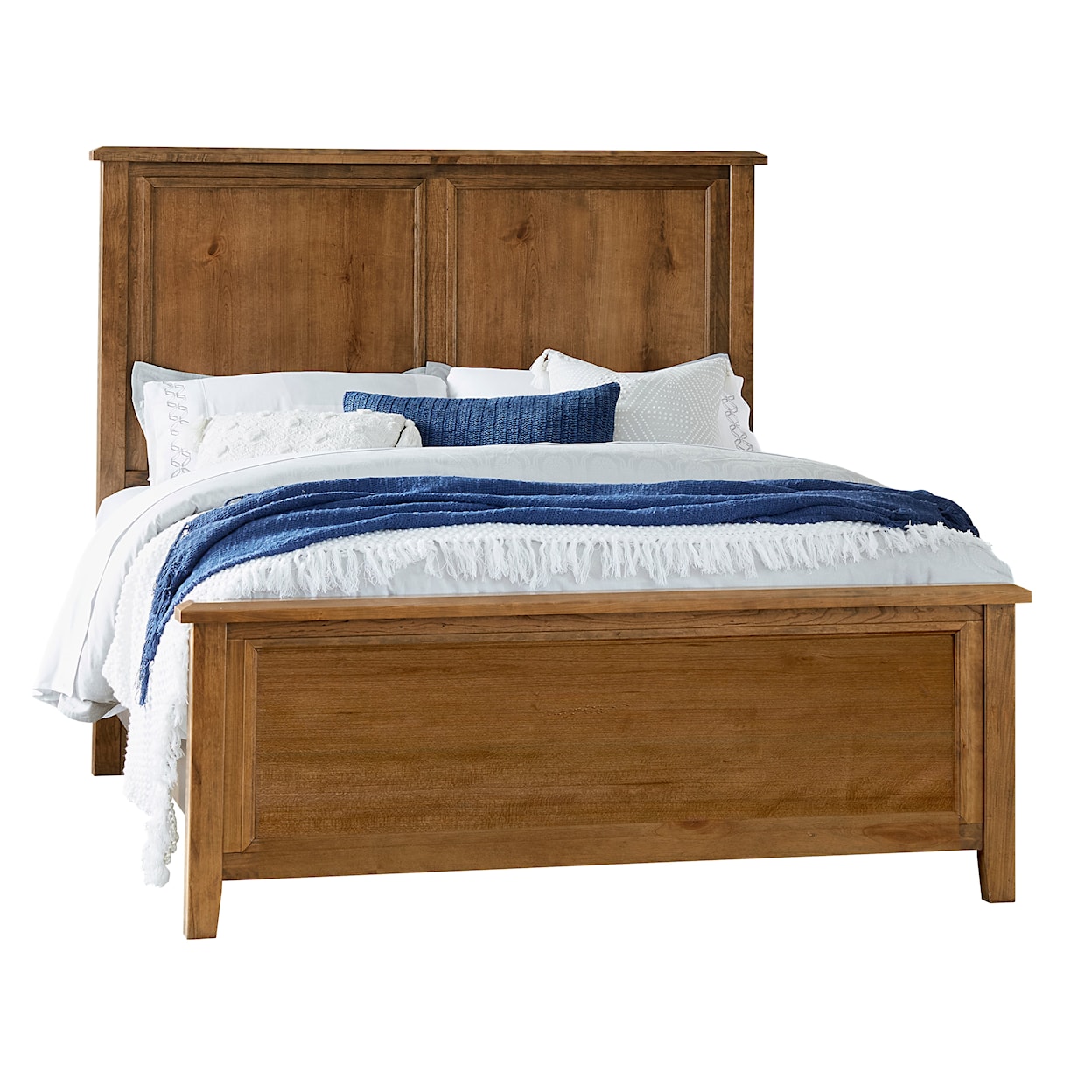 Vaughan-Bassett Lancaster County King Amish Panel Bed