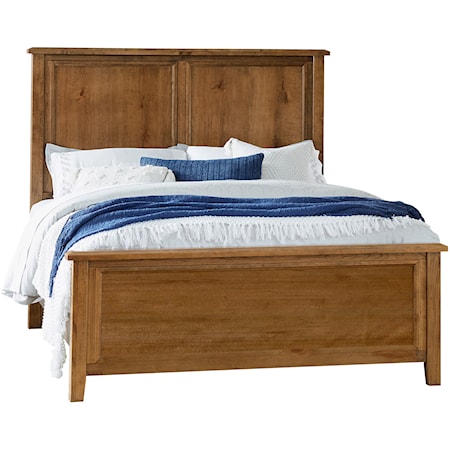 King Amish Panel Bed
