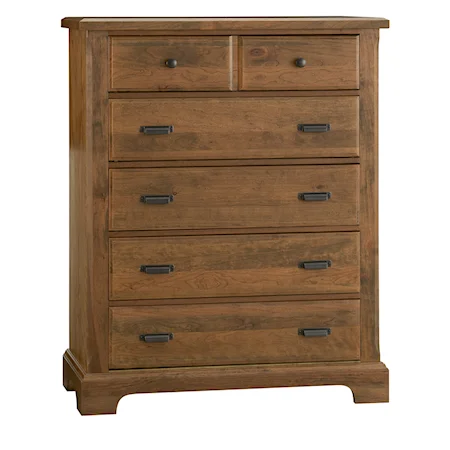 Casual 5-Drawer Bedroom Chest of Drawers