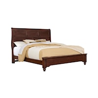 Transitional King Sleigh Bed