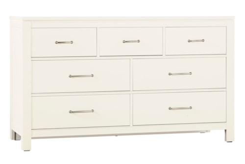 Transitional 7-Drawer Dresser