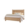 Vaughan Bassett Crafted Oak - Bleached White King Poster Bed