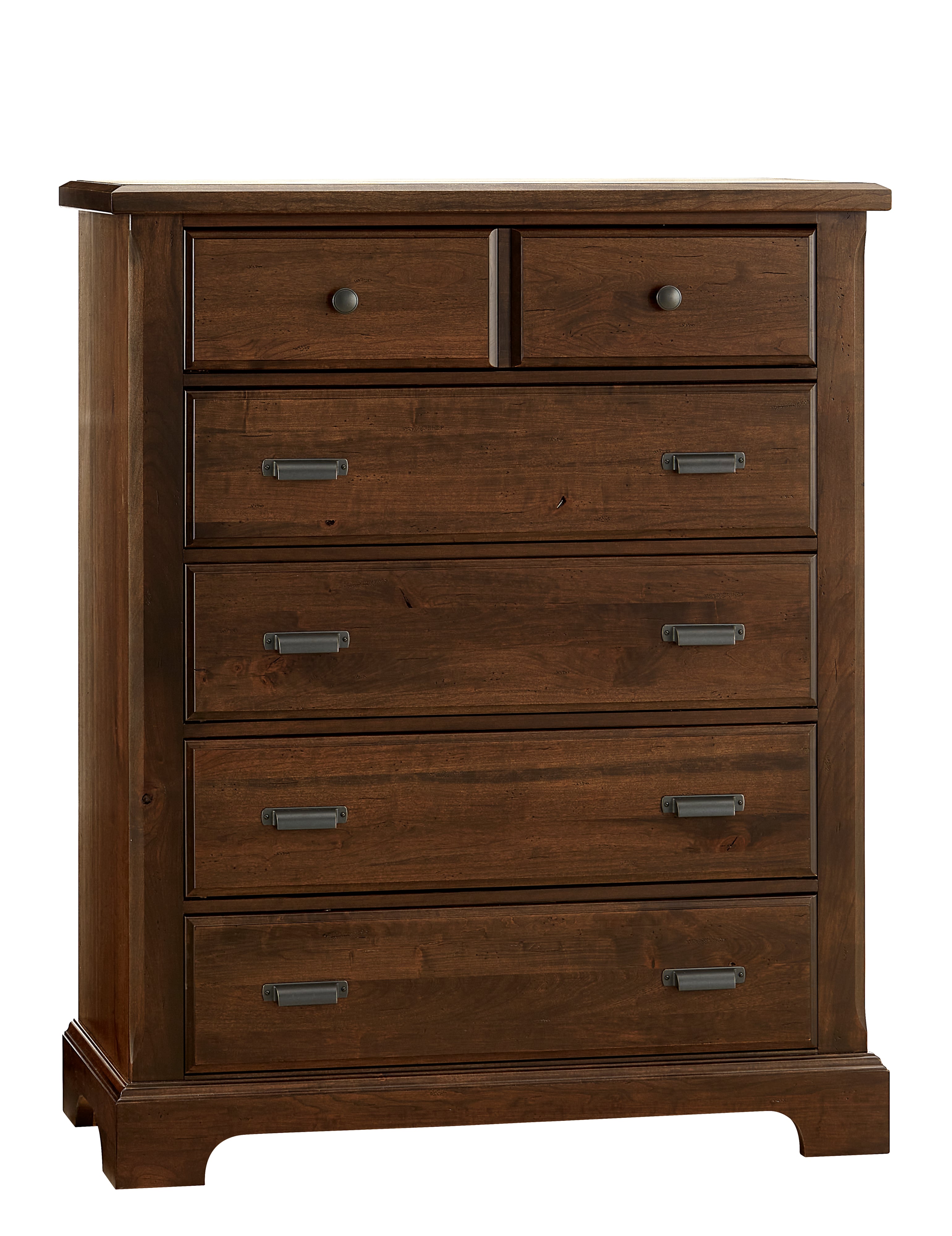 Vaughan Bassett Lancaster County 817-115 Casual 5-Drawer Bedroom Chest ...