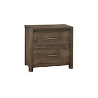 Nightstand with Two Drawers