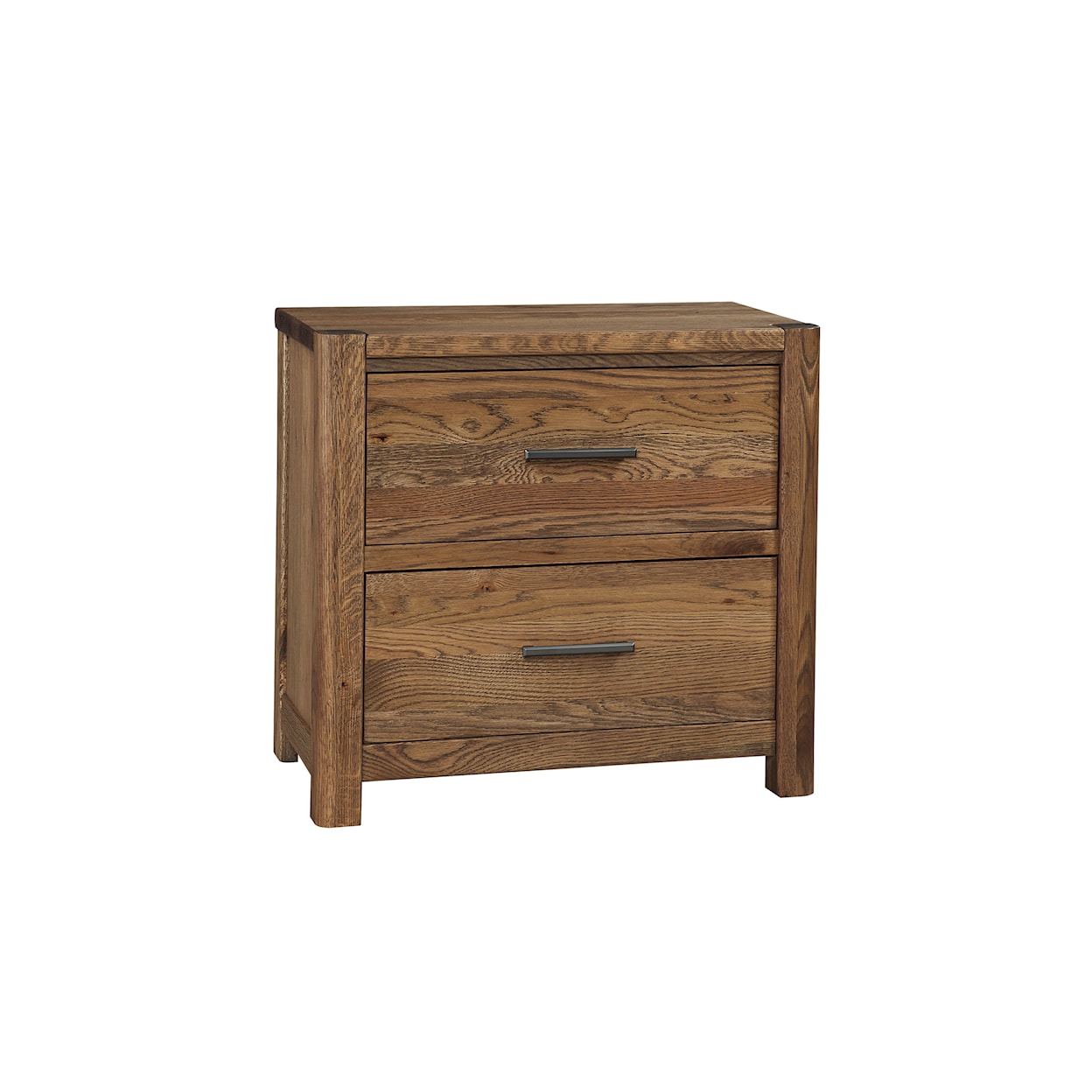 Vaughan Bassett Crafted Oak - Natural Oak 2-Drawer Nightstand