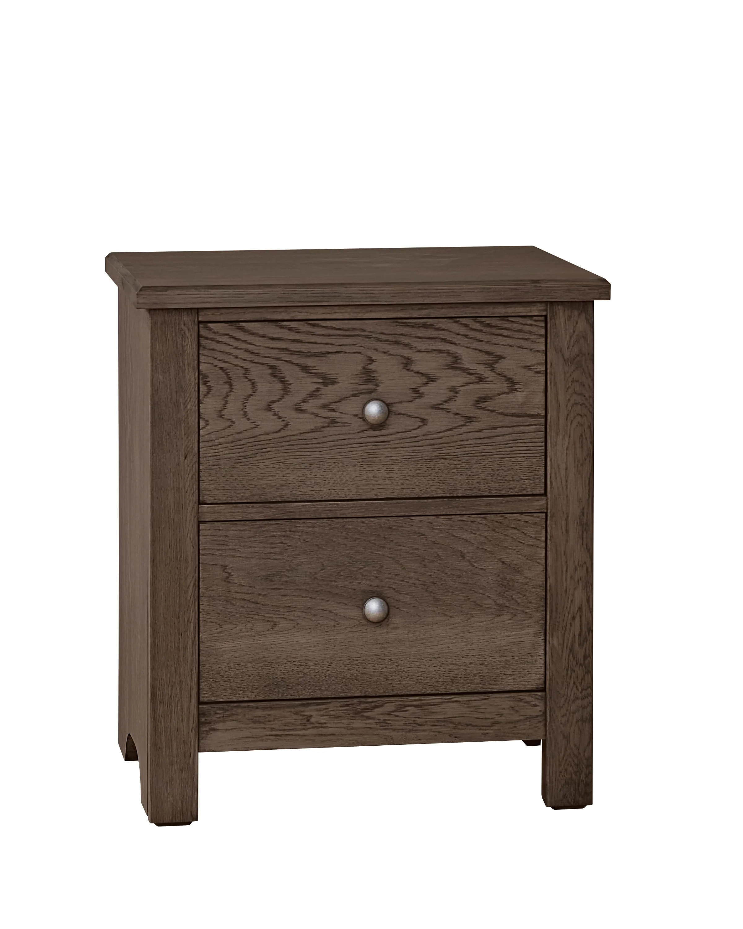 Vaughan Bassett Fundamentals 11226 Night Stand 2 Drawer Brown