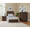 Vaughan Bassett Fundamentals 2-Drawer Nightstand