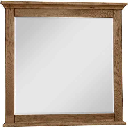 Rustic Square Mirror