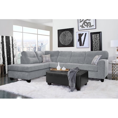 2-Piece Sectional - Feather