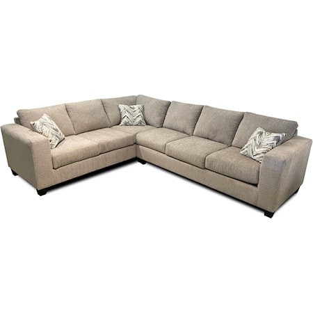 2-Piece Sectional - Putty