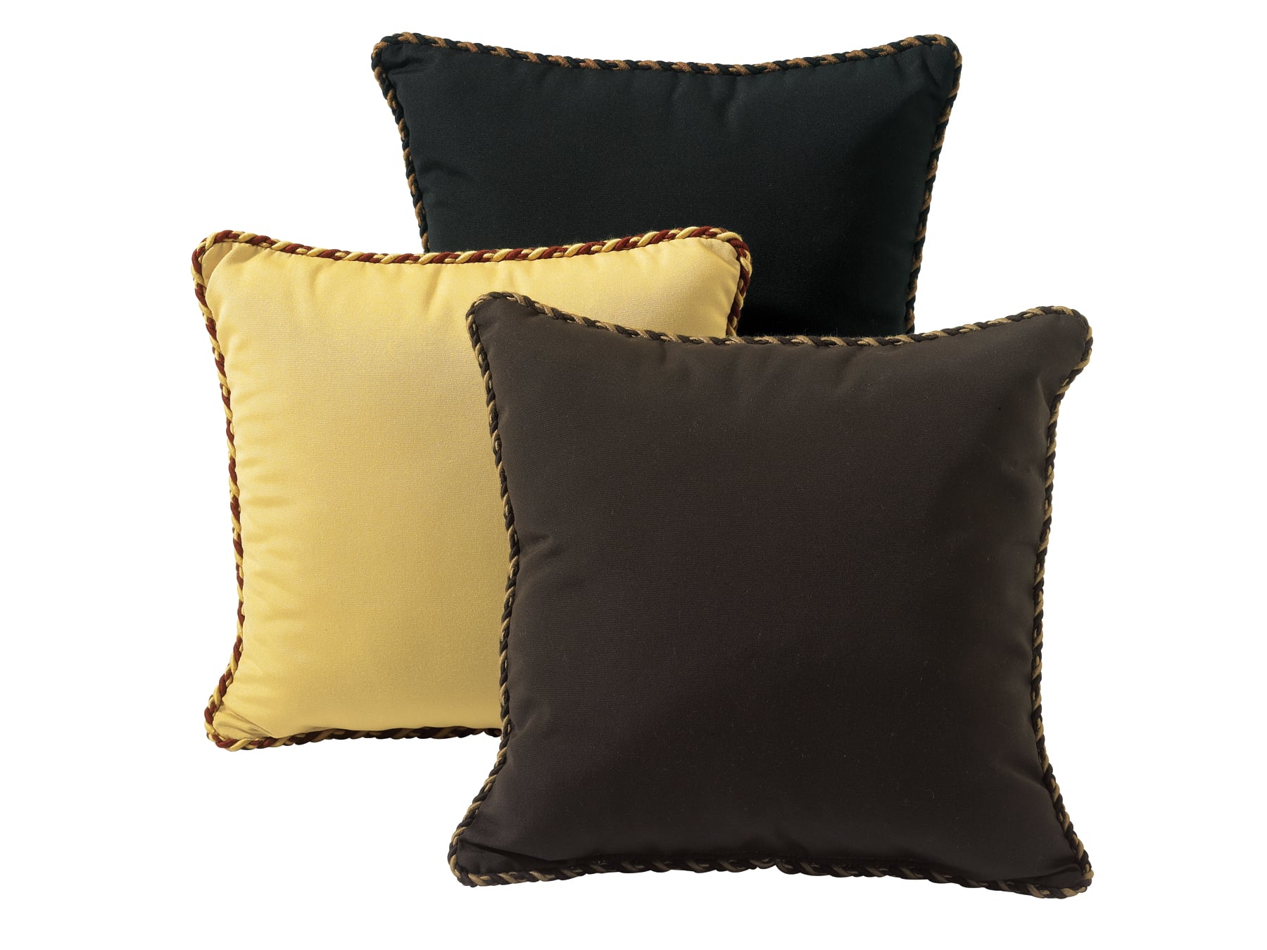 Tropitone Pillows 16" Square Throw Pillow w/Cord Welt