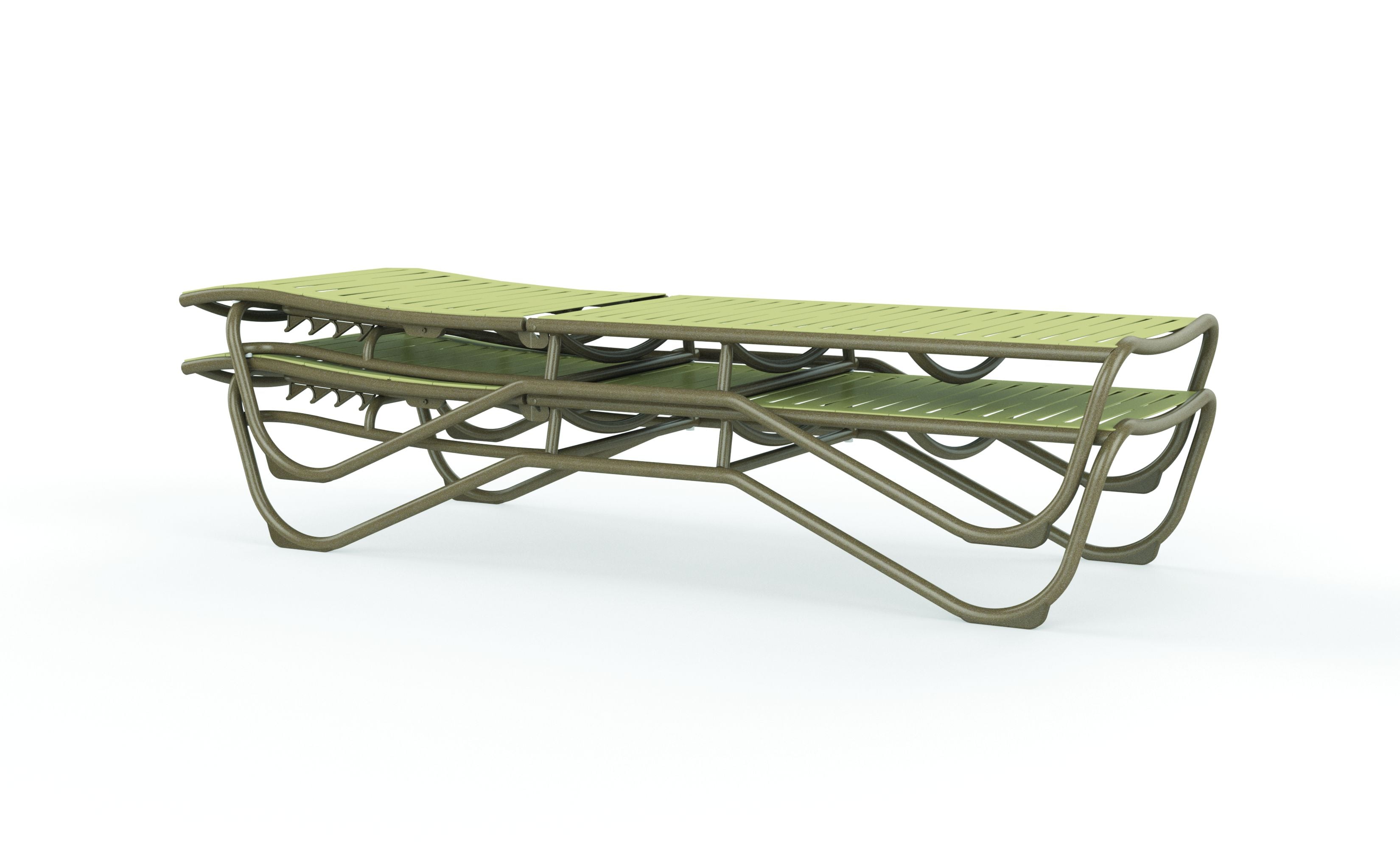 Tropitone Millennia Millennia EZ SPAN Armless Chaise Lounge