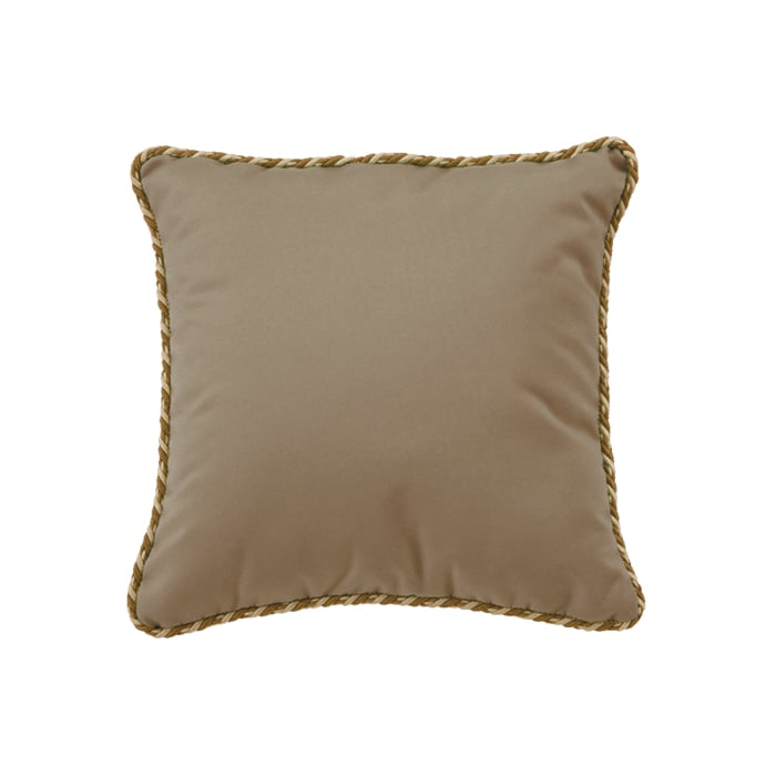 16" Square Throw Pillow w/Cord Welt