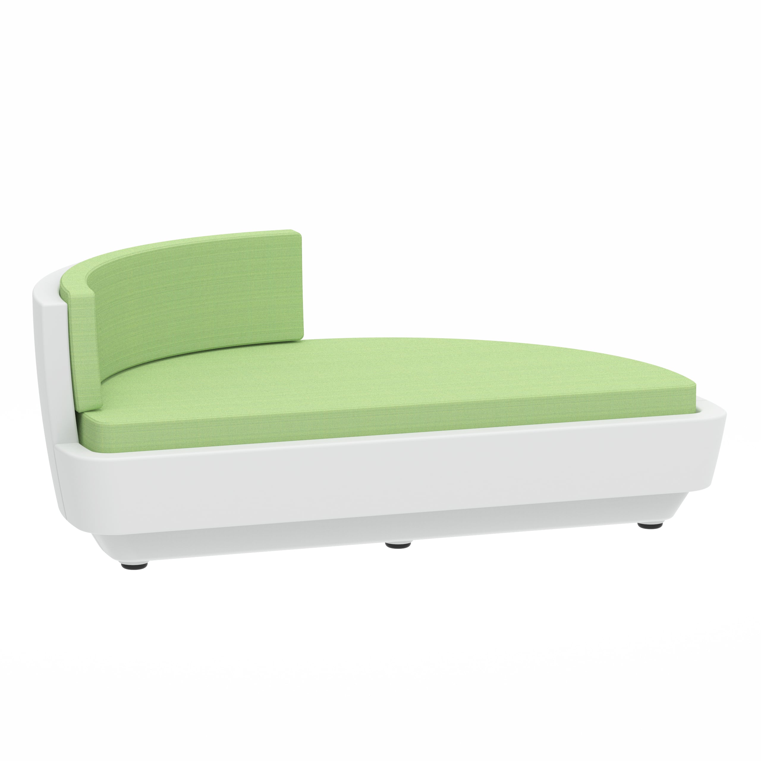 Curve Half Circle Half Back Party Chaise Lounge