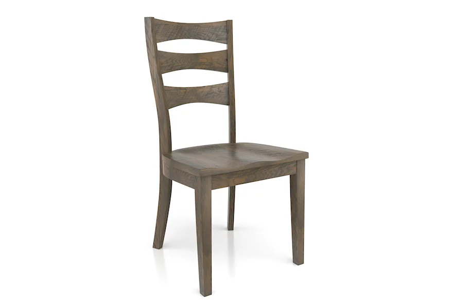Custom Amish Dining Kingston Chair by Weaver Woodcraft at Saugerties Furniture Mart