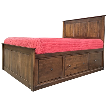 Queen Storage Bed