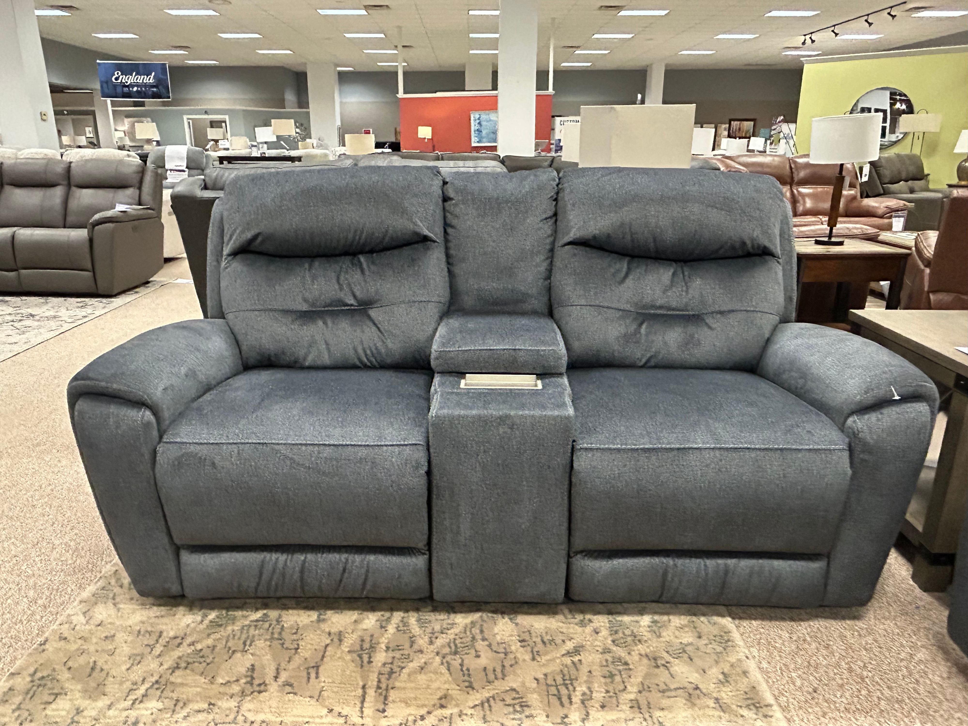 Power Reclining Loveseat With Console