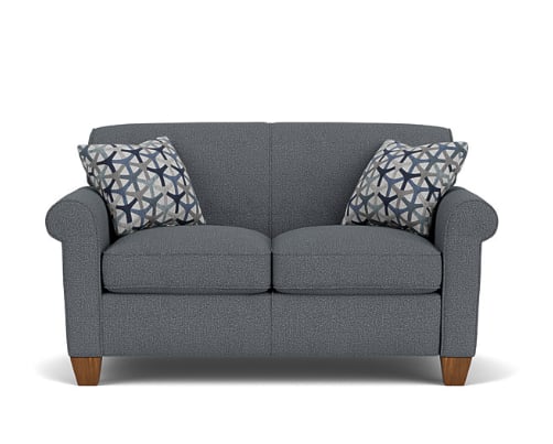 Flexsteel Dana 1391328 Stationary Loveseat | Dunk & Bright Furniture ...