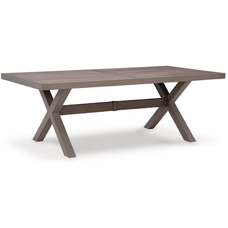 RECT Dining Table w/UMB OPT