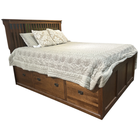Storage King Bed