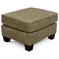 Leather Ottoman