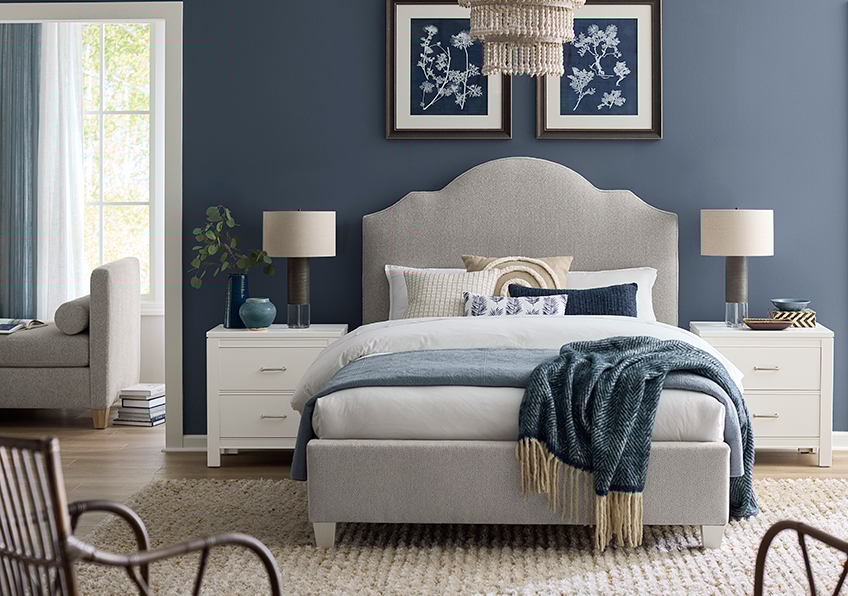 King Upholstered Bed