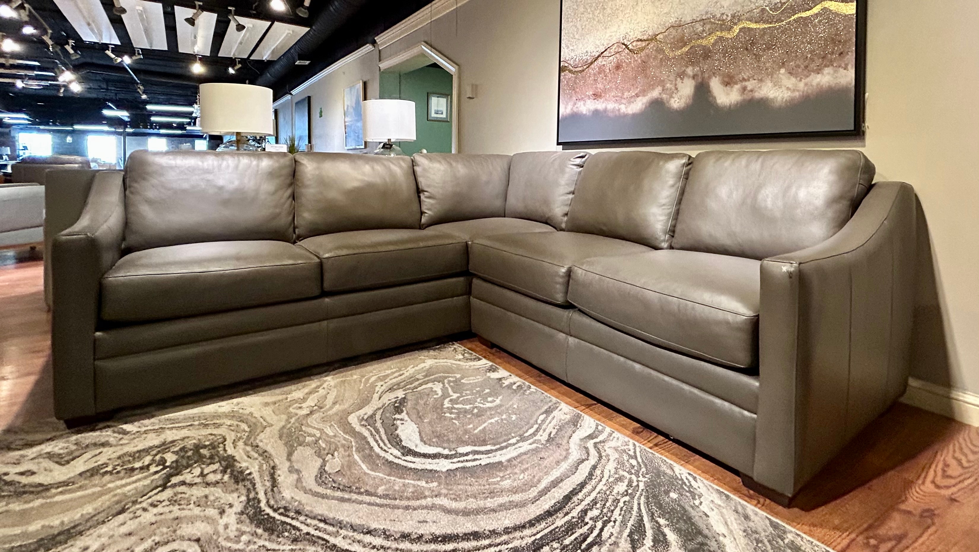 Craftmaster L9 Custom - Design Options Leather Sectional