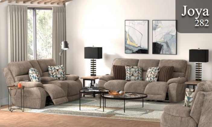 Reclining Sofa with Heat and Massage