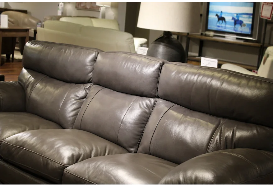 3658 Leather Sofa by Violino at Dunk & Bright Furniture