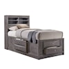 Elements International Emily Twin Bed