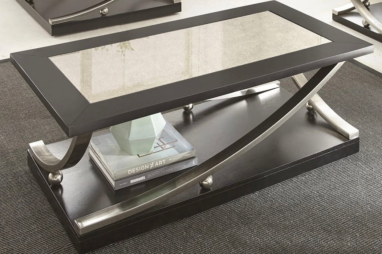 Cocktail Table with Hidden Caster