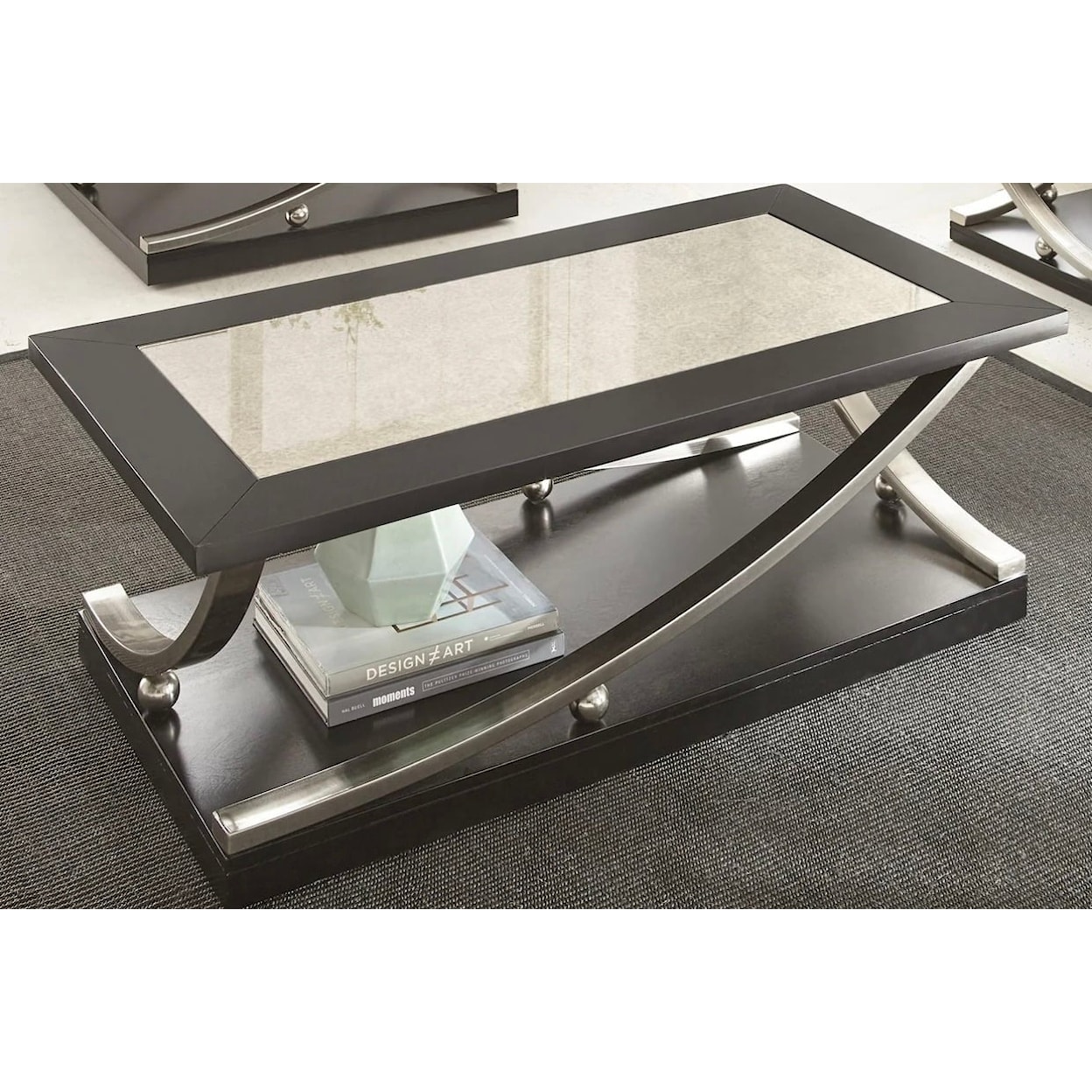 Steve Silver Ramsey Cocktail Table with Hidden Caster