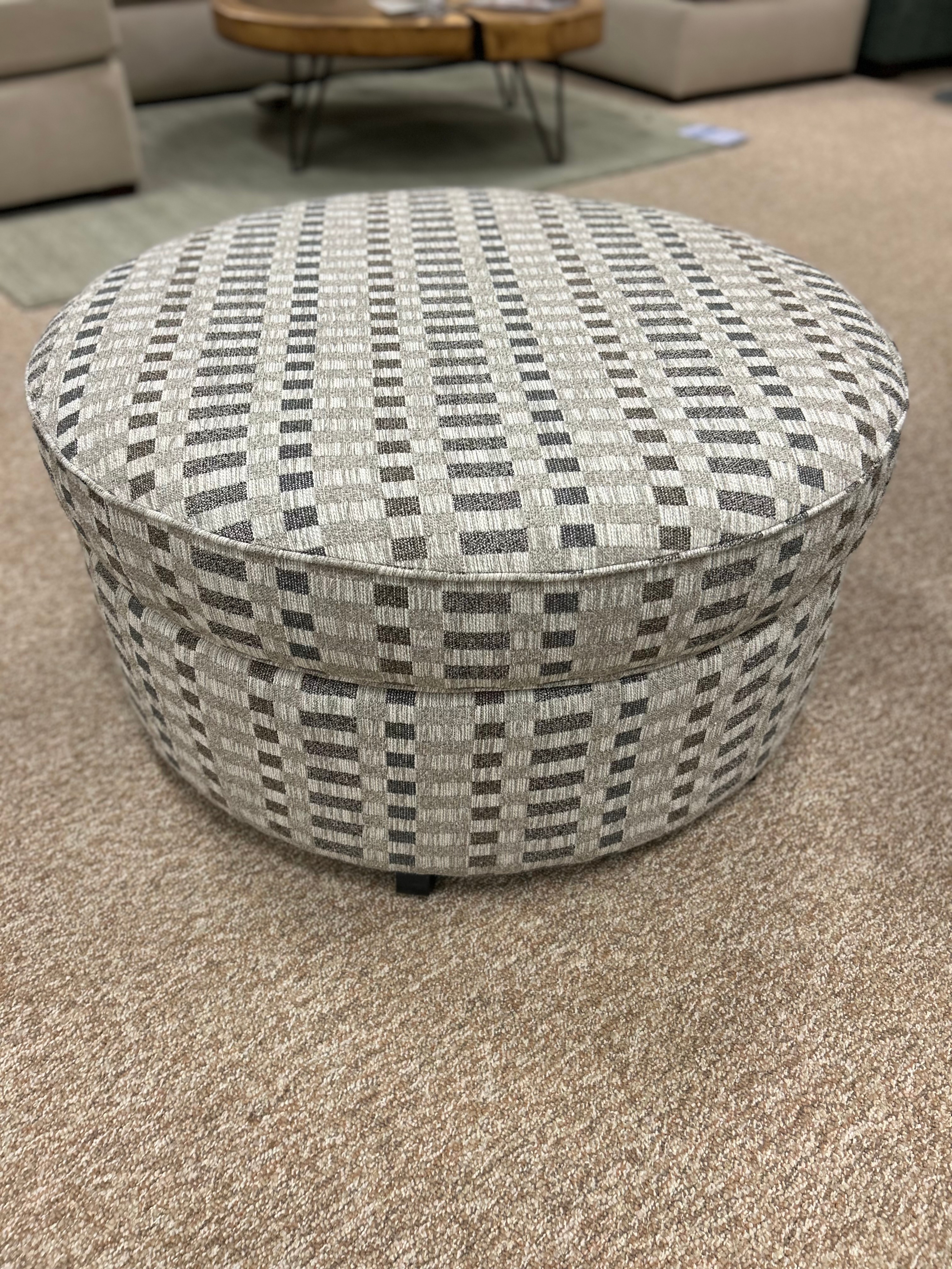 Upholstered Storage Ottoman
