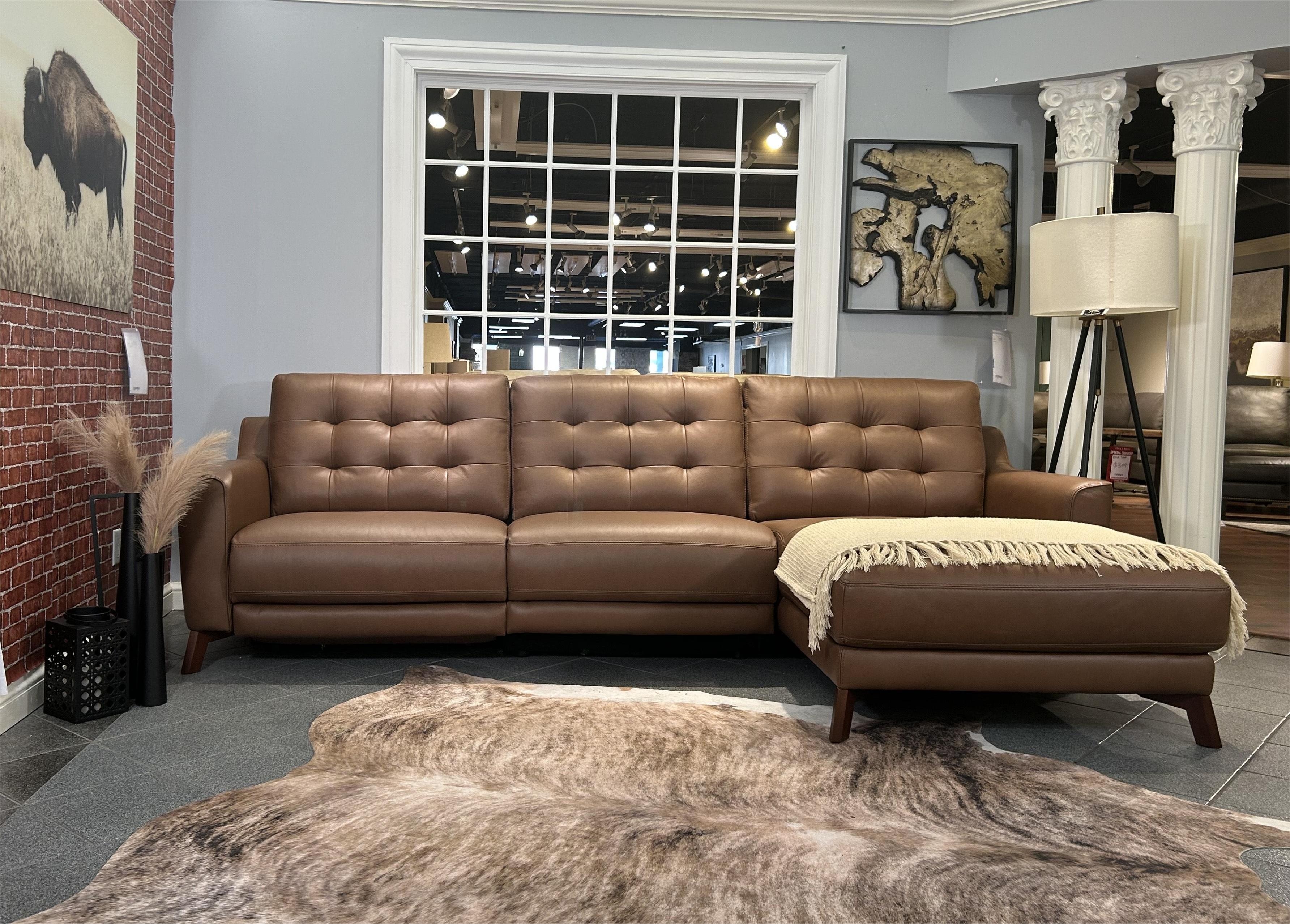 Reclining Sofa with Chaise