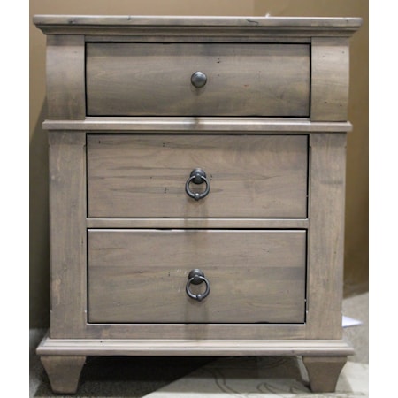 3 Drawer Nightstand