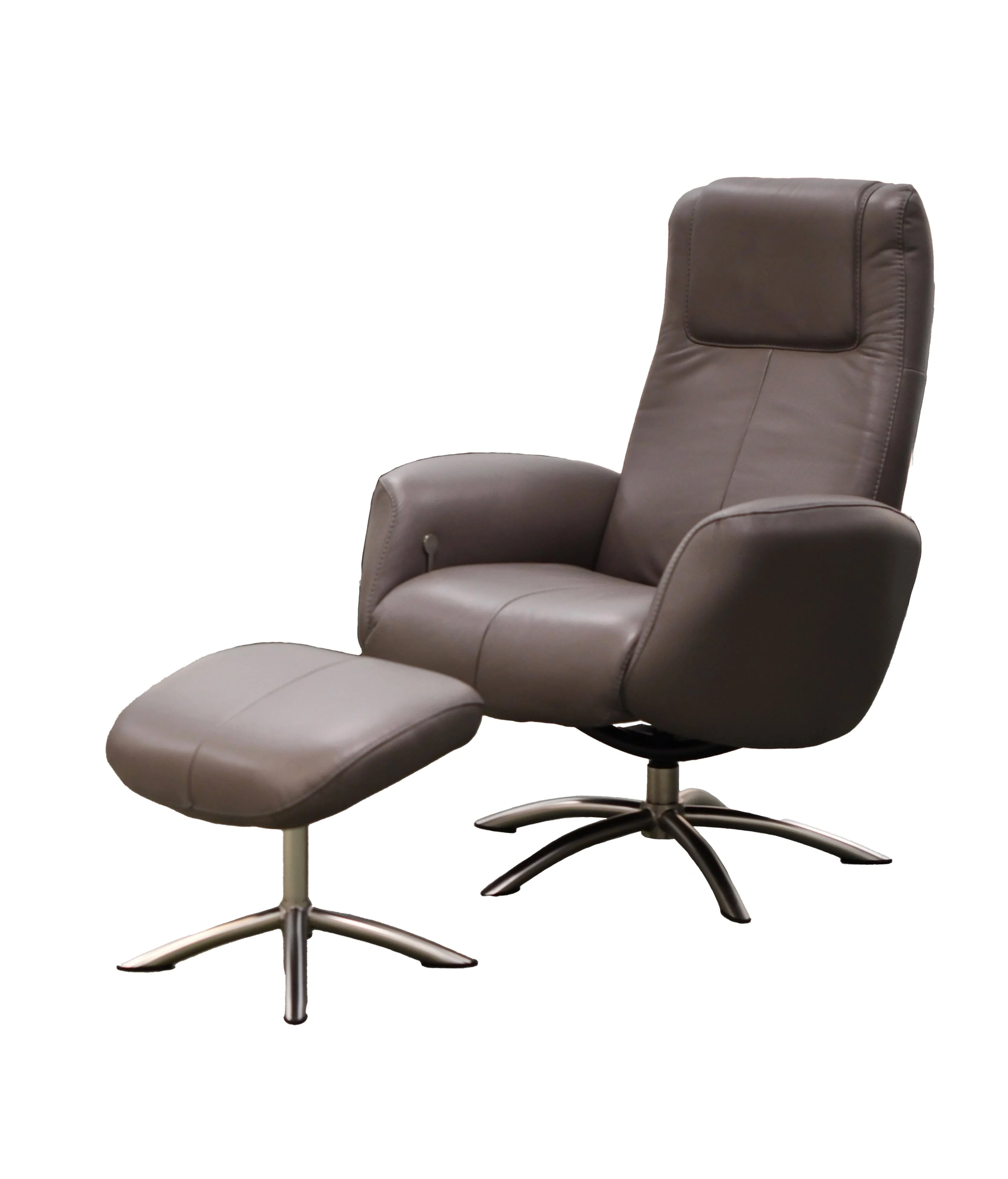 Palliser 50005 1392671 FLOOR MODEL ONLY LEATHER CHAIR OTTOMAN