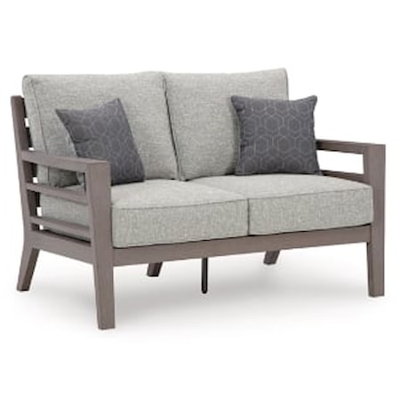 Outdoor Loveseat With Cushion
