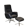 Palliser 50003 LEATHER CHAIR & OTTOMAN