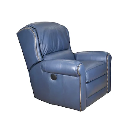 Casual Fabric Motorized Reclining Chair