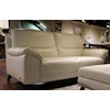 Violino Violino White Leather Sofa