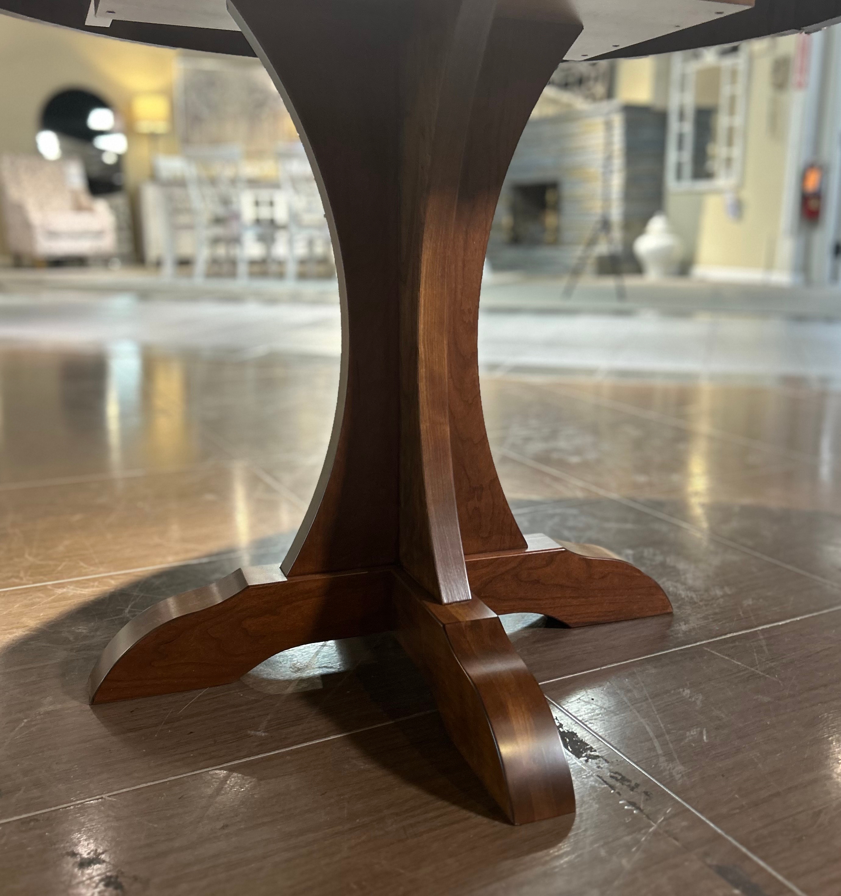 42" Round Cherry Table