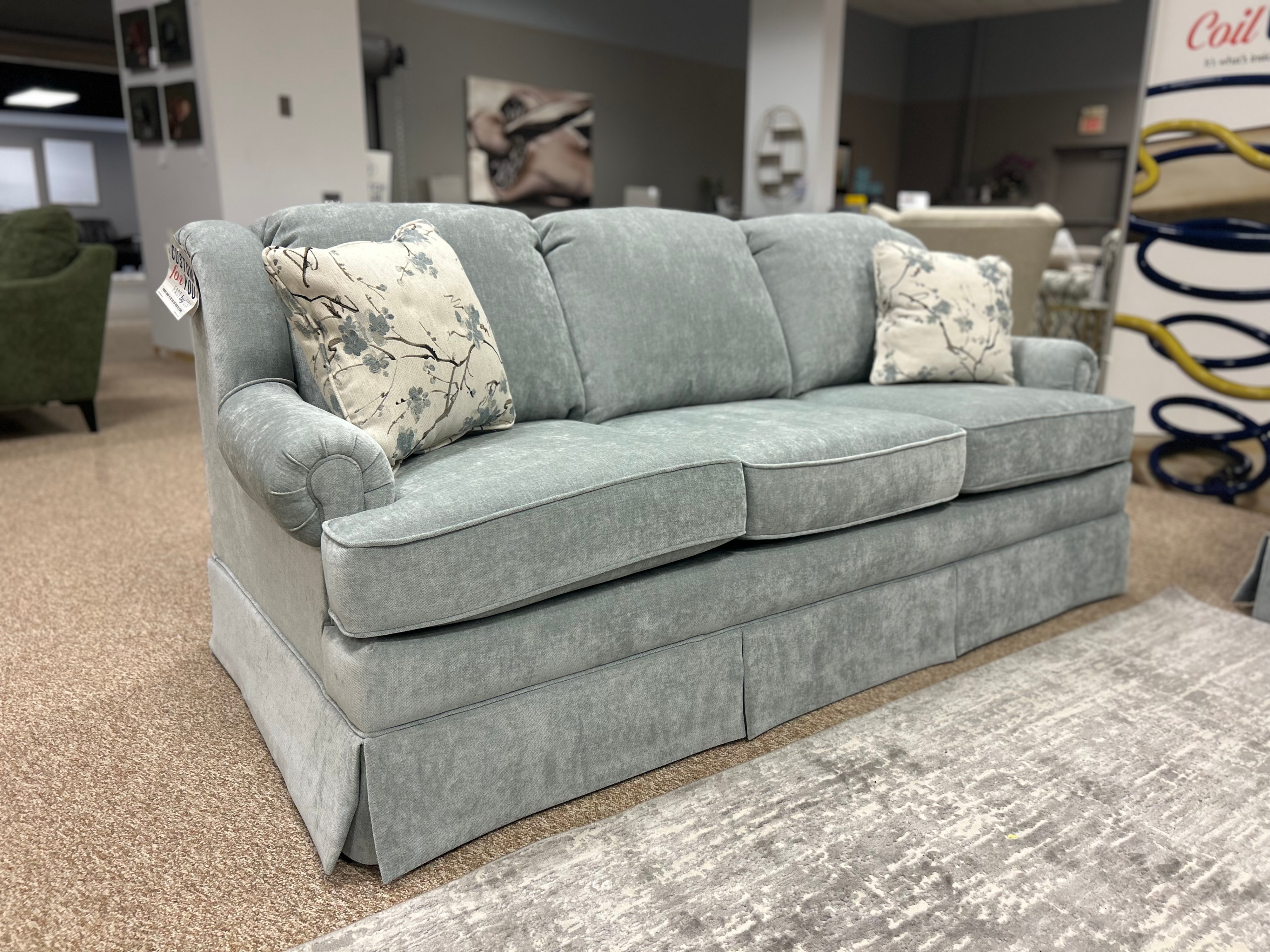 Traditional Sofa with Skirt