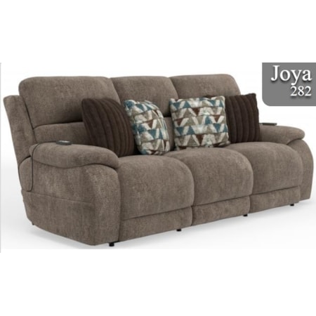 Reclining Sofa with Heat and Massage