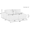 Jackson Furniture Comfrey 2-Piece Sectional Pit Chaise Sofa