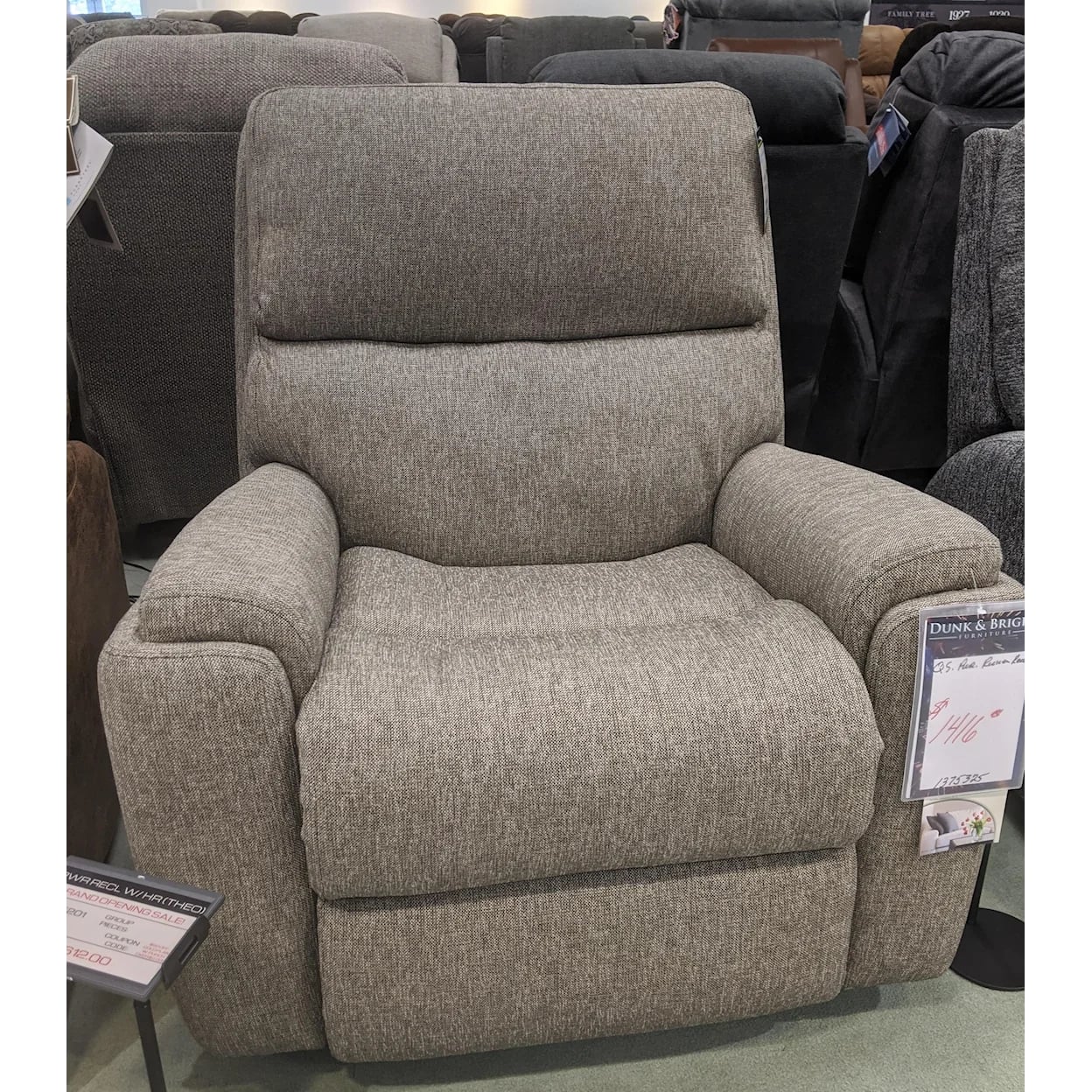 Power Rocking Recliner with Power Headrest