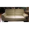 Violino Violino White Leather Sofa