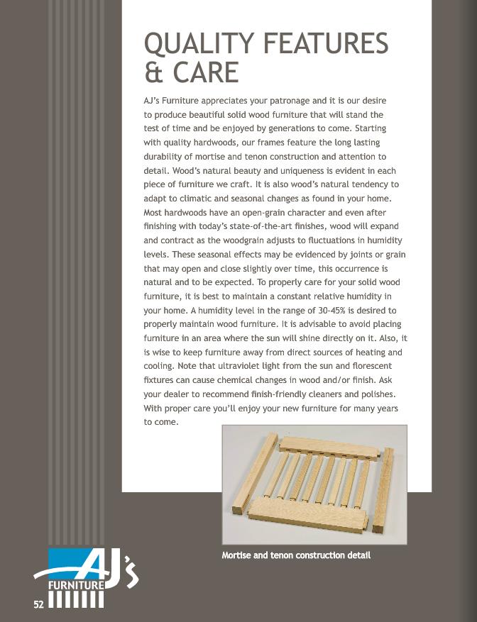 AJ's Furniture Amish Upholstery Cubic Slat Mission Loveseat