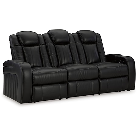 PWR REC Sofa with ADJ Headrest